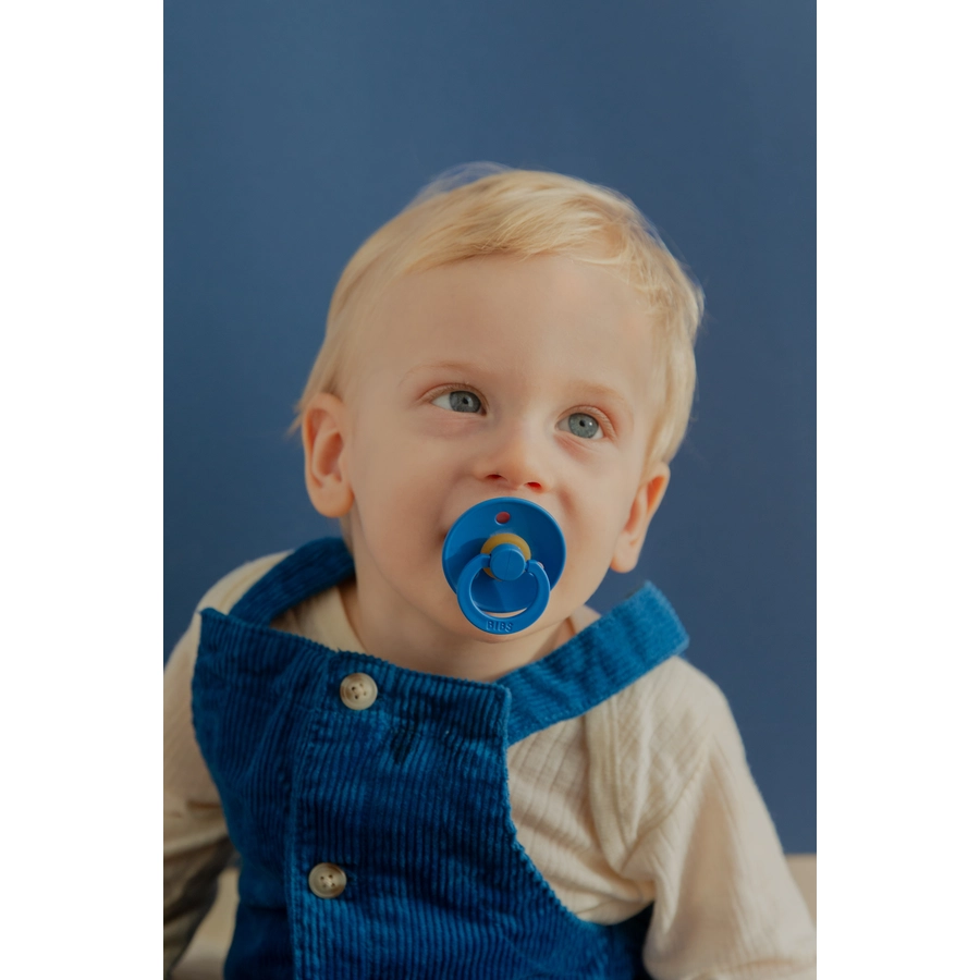BIBS® Schnuller Colour Vanilla & Cornflower 6-18 Monate, 2 Stk.