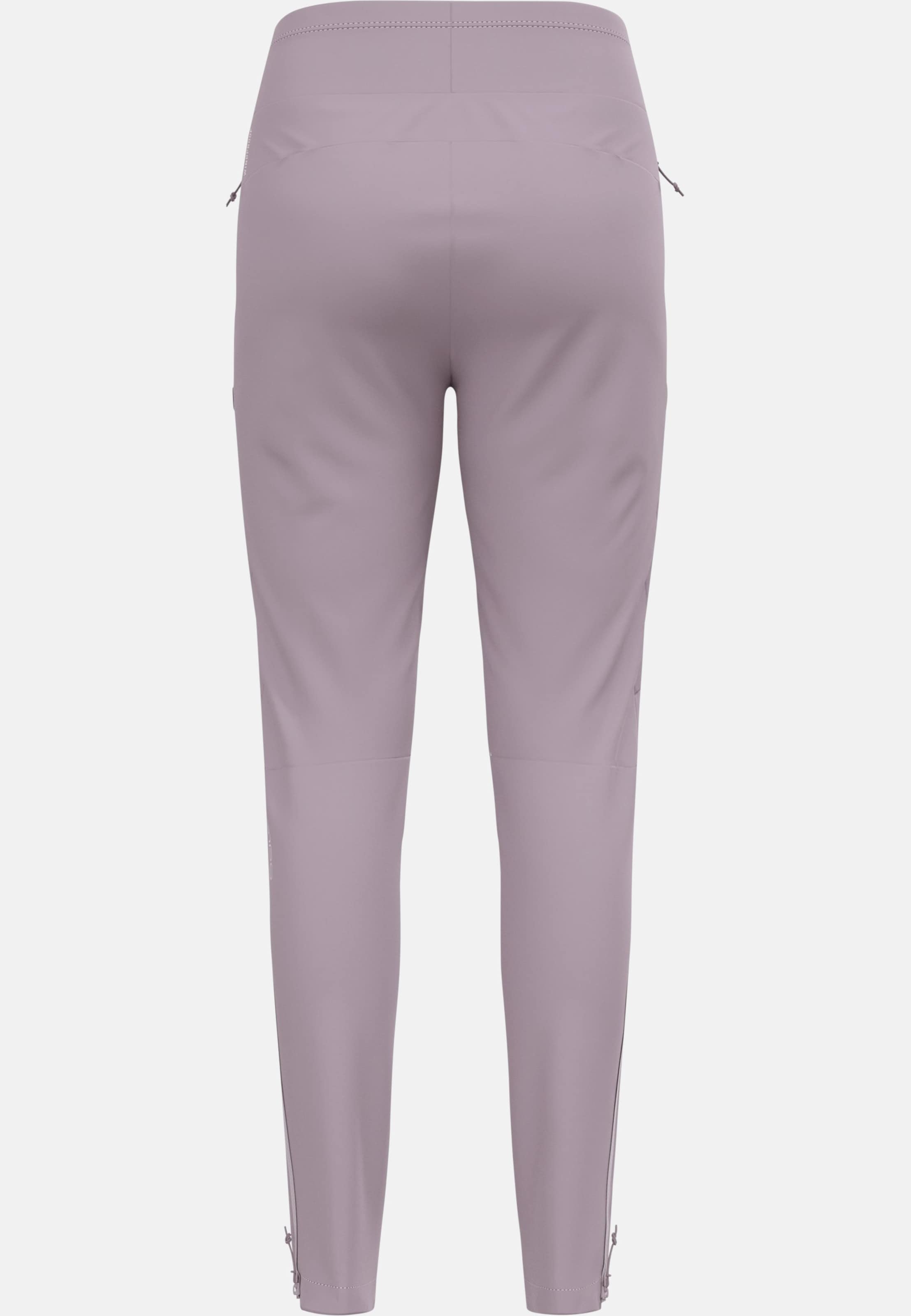 Winddichte Zeroweight X-Warm Langlaufhose in gray ridge
