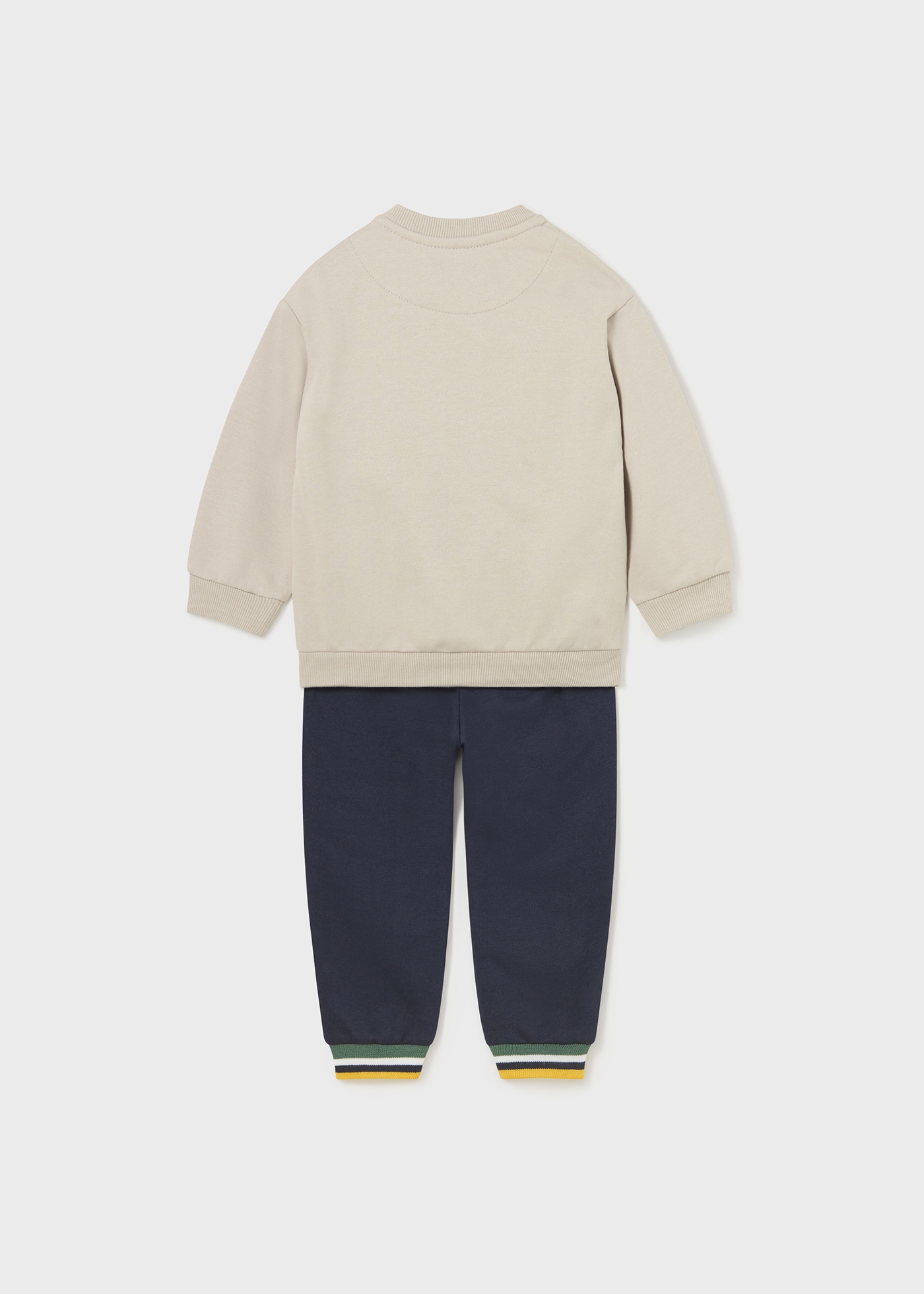 Conjunto de moletom infantil de duas peças