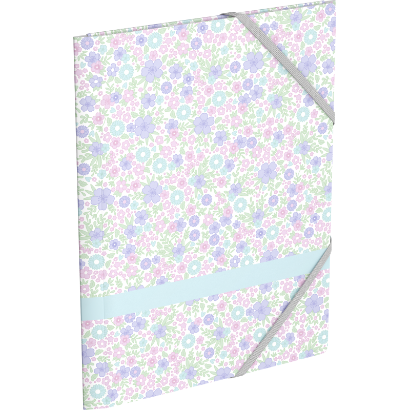 Chemise Elastique Oxford Floral A6 PP Assorti Pav