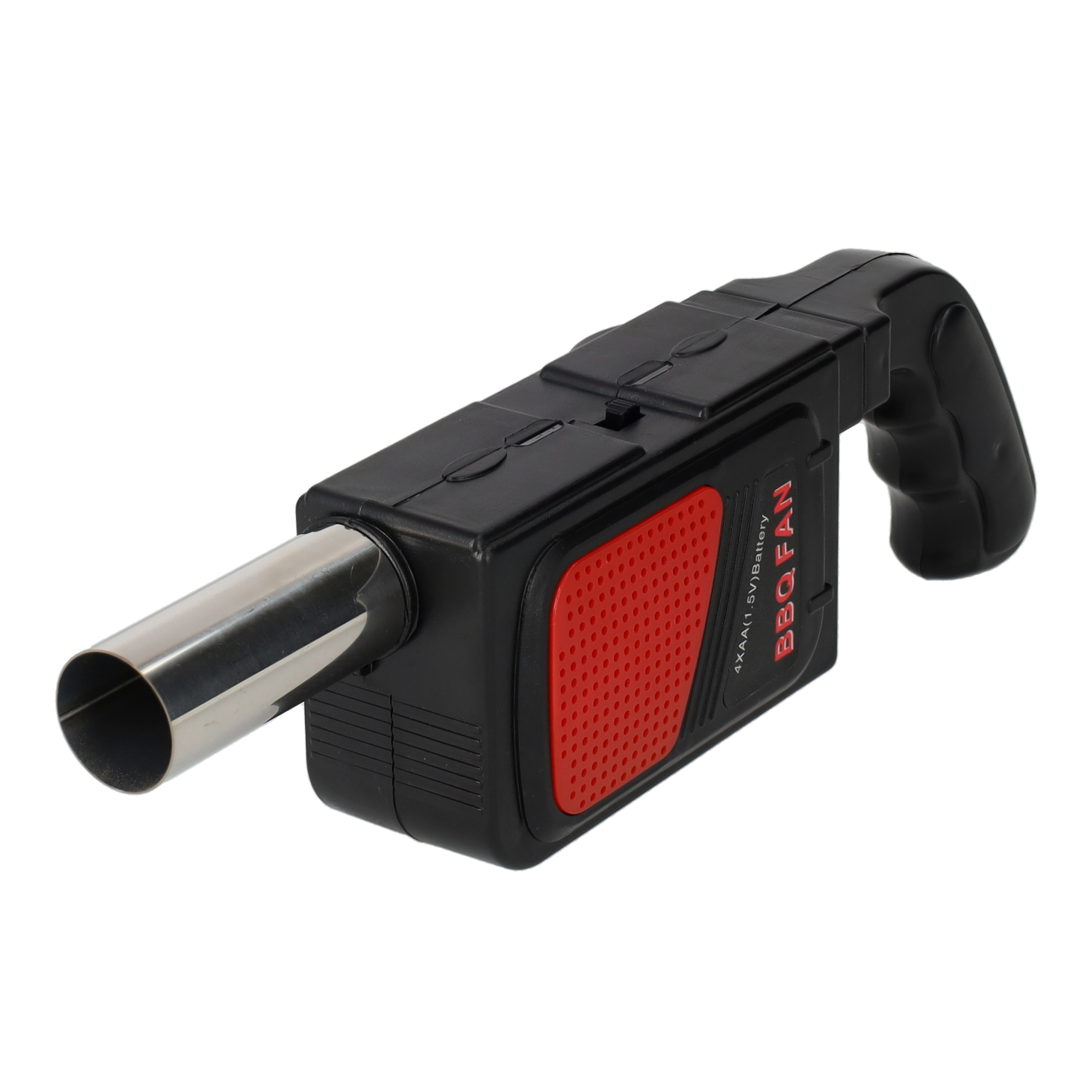 Outdoor Grillanzünder BBQ Luftgebläse Camping Grillventilator (Batteriebetrieben) - Schwarz