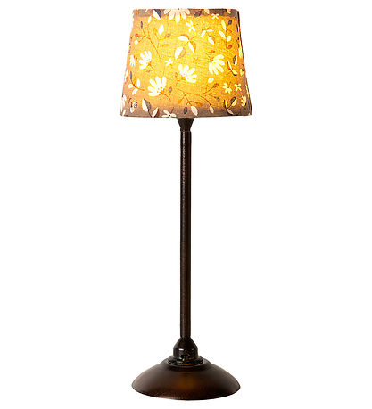 Maileg Stehleuchte m. Licht - 20,5x7 cm - Anthracite