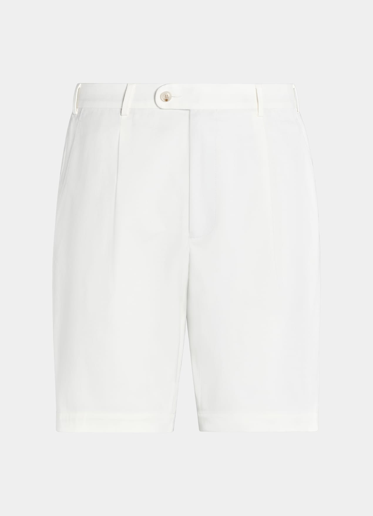 Short Straight Leg blanc cassé