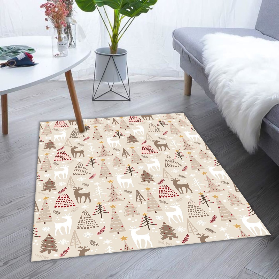 Mani Textile TPS_NOEL_BEI - Tapis d'intérieur Noel