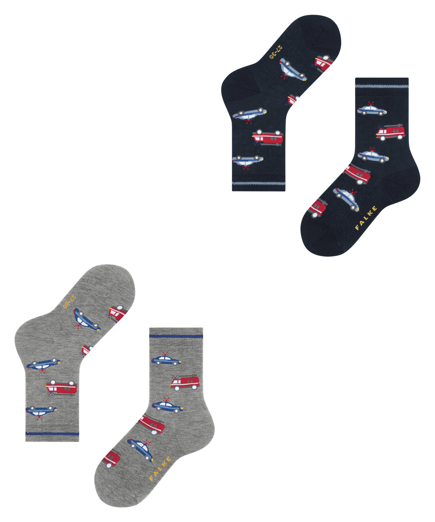 FALKE| Kinder Socken Cars 2-Pack