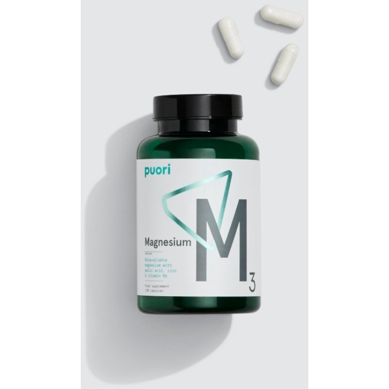 Puori Magnesium M3 - 120 Pieces