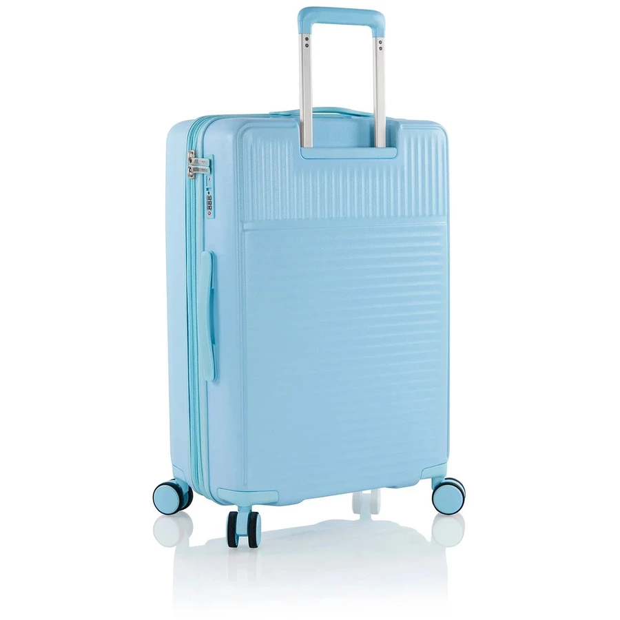 Heys Pastel - 4-Rollen-Trolley M 66 cm erw. blue