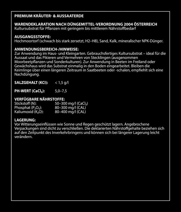 Dehner Premium Kräuter- & Aussaaterde