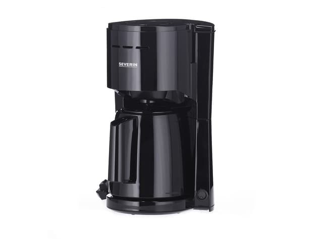 Severin Kaffemaskine m. termokande 1000 watt Sort