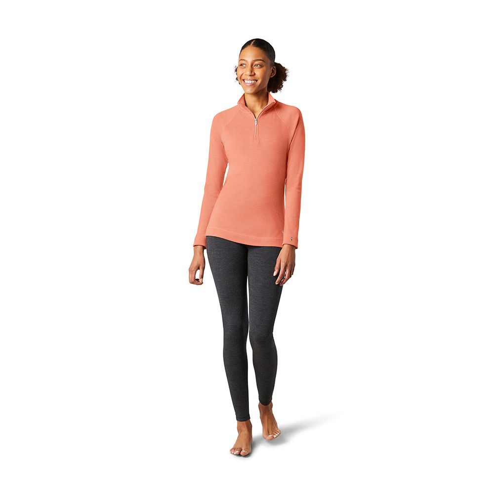 Smartwool CLASSIC THERMAL MERINO - Sous-couche Femme sunset coral h