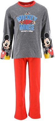 Disney Mikke Mus Pysjamas, Grey