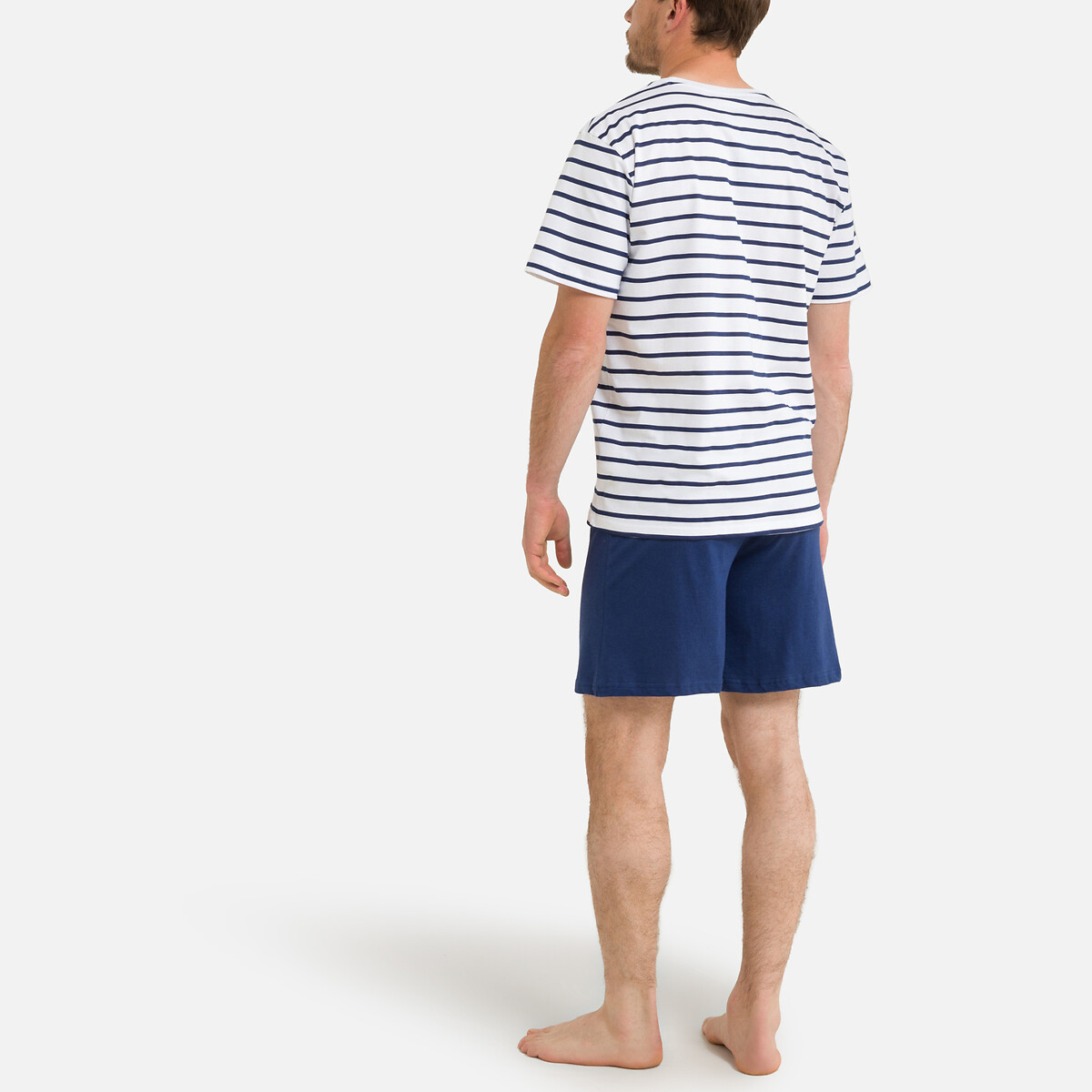 SCHTROUMPFS<br>Shorts de pijama listrados, Smurfs