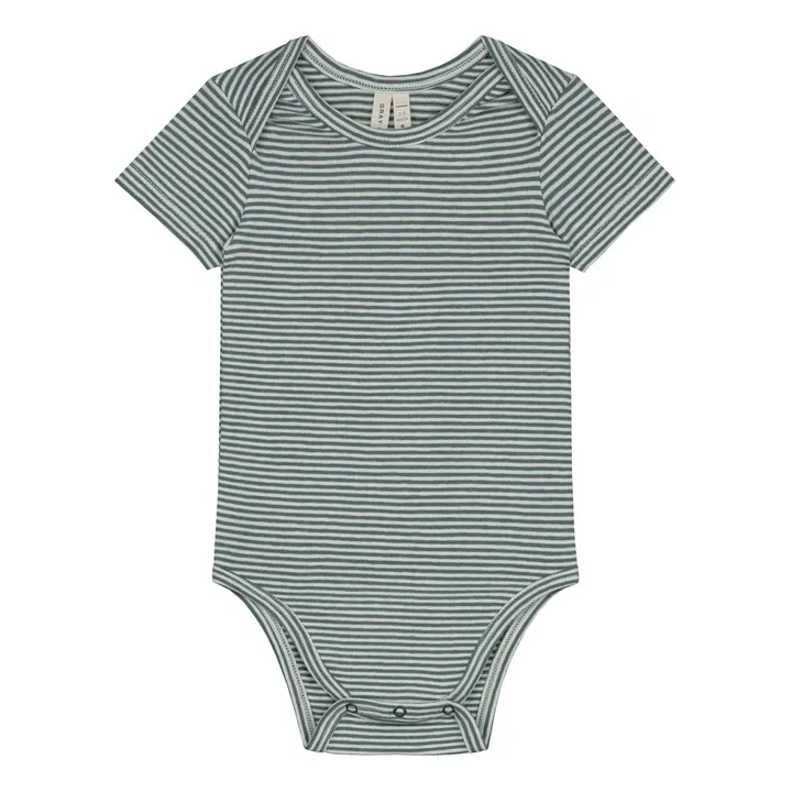 Gray Label Body Coton Bio | Bleu gris