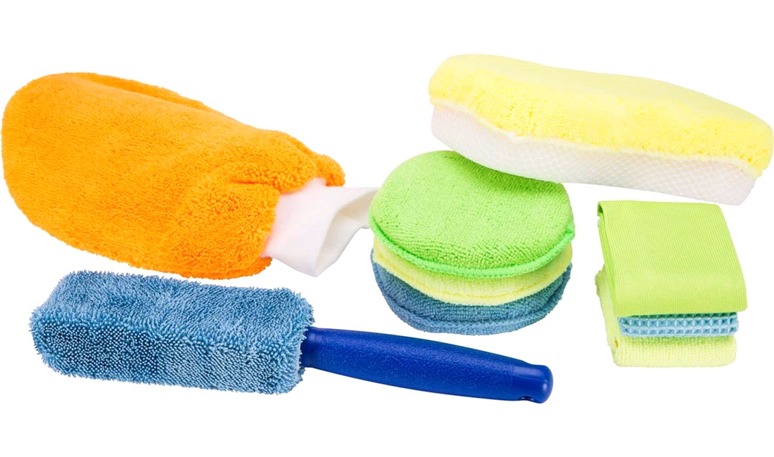 Microfiber vaskesæt 9 stk. Optimize