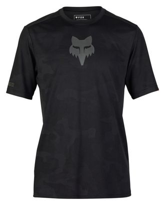 Maillot Manches Courtes Fox Ranger TruDri™ Noir