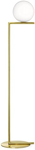 Flos IC F1 Stehlampe in der Farbe Gold, aus Aluminium, Lichtquelle LED inklusive, 8W, 900lm, F3173059