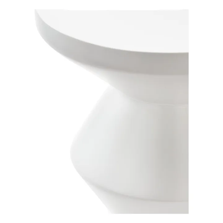 Pols Potten Tabouret Zig Zag Outdoor | Blanc
