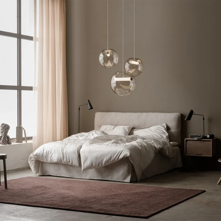 Northern - Reveal LED-Pendelleuchte large, grau