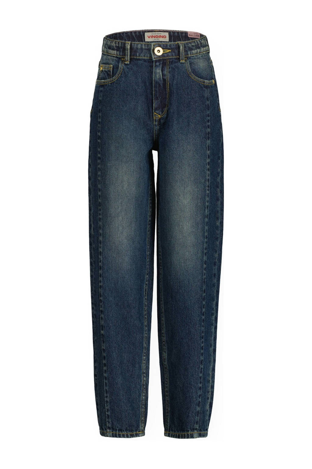Vingino high waist loose fit jeans Celine tinted mid blue