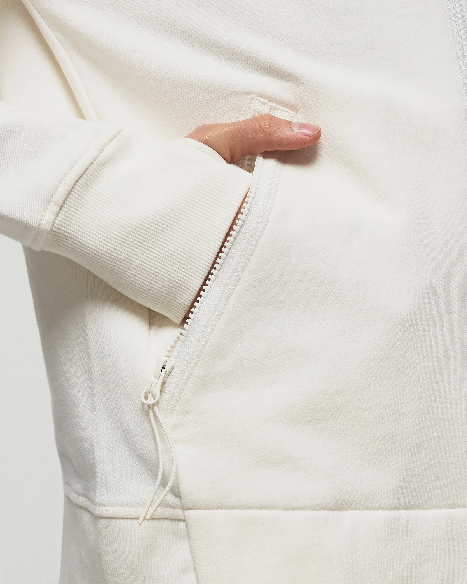 C.P. Company DIAGONAL RAISED FLEECE SWEATSHIRTS - HOODED OPEN