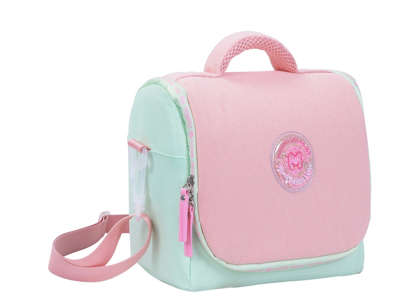 LANCHEIRA MARSHMALLOW SUG CRUSH CORAL 21X24X12