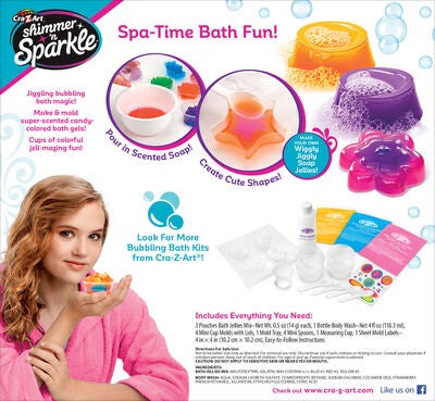 Shimmer n' Sparkle DIY-sett Badegeleer