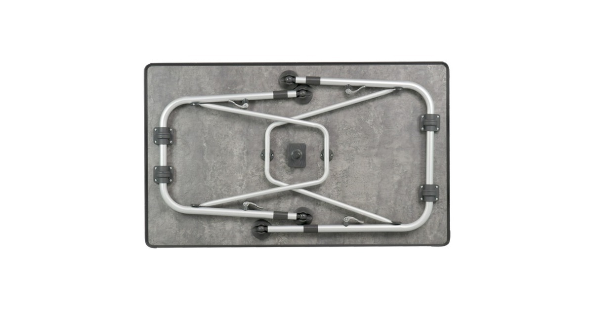 WestfieldSuperb 100 tafel  (Grijs/aluminium)
