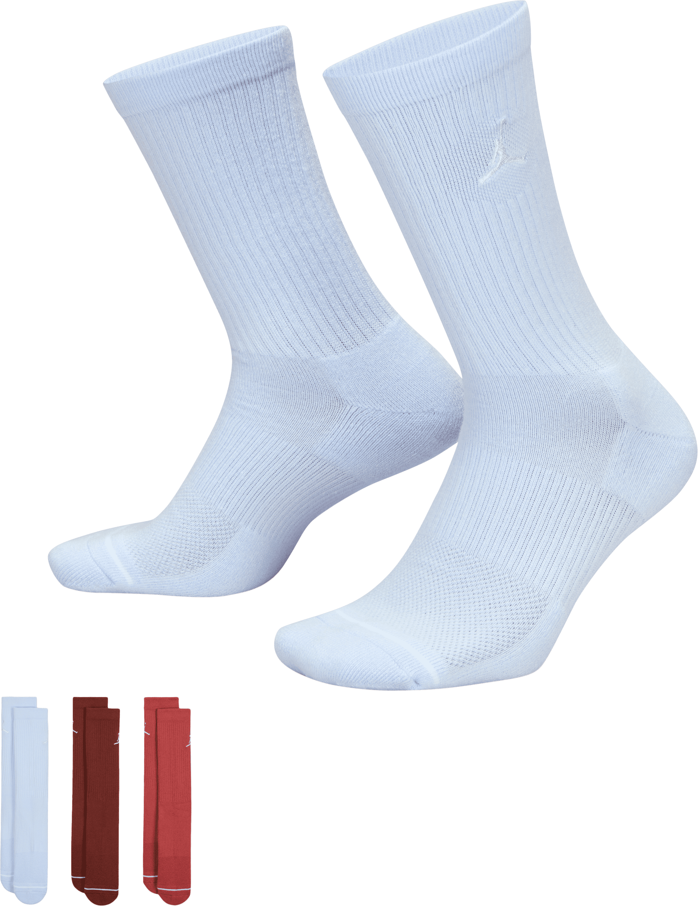 Jordan Everyday Crew 3er Pack Socken Schwarz F901