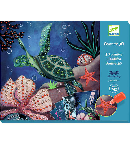 Djeco Kreatives Spielset - 3D-Malerei - Abgründe