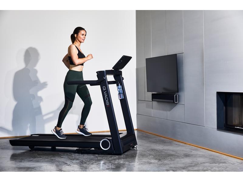 HAMMER Laufband Q. Vadis 10.0 Modernes Laufband mit integriertem Display