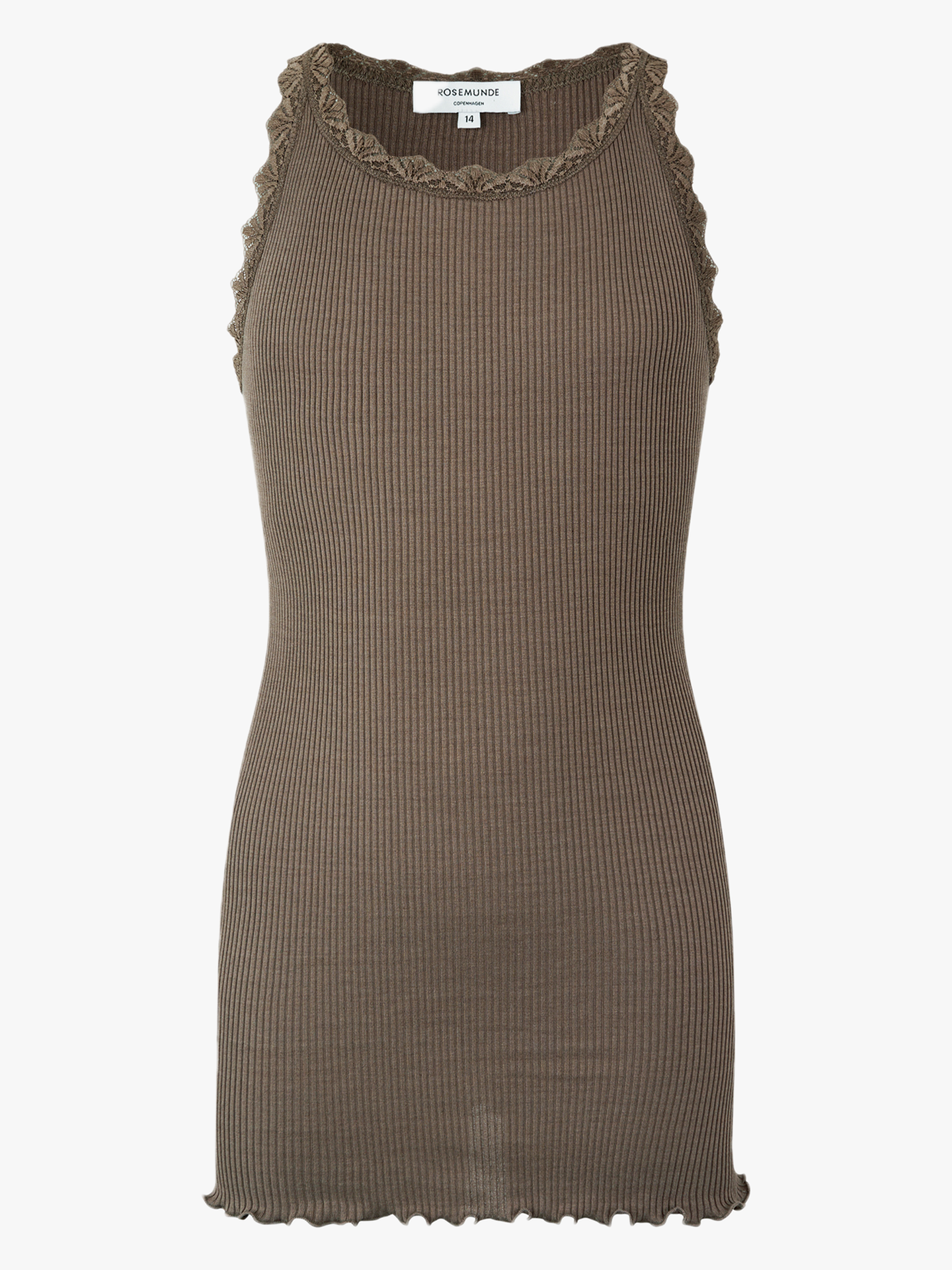 Beatha Silk Strap Lace Top
