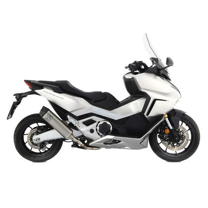 Silencieux Arrow Titane Indy-race embout acier (version courte)