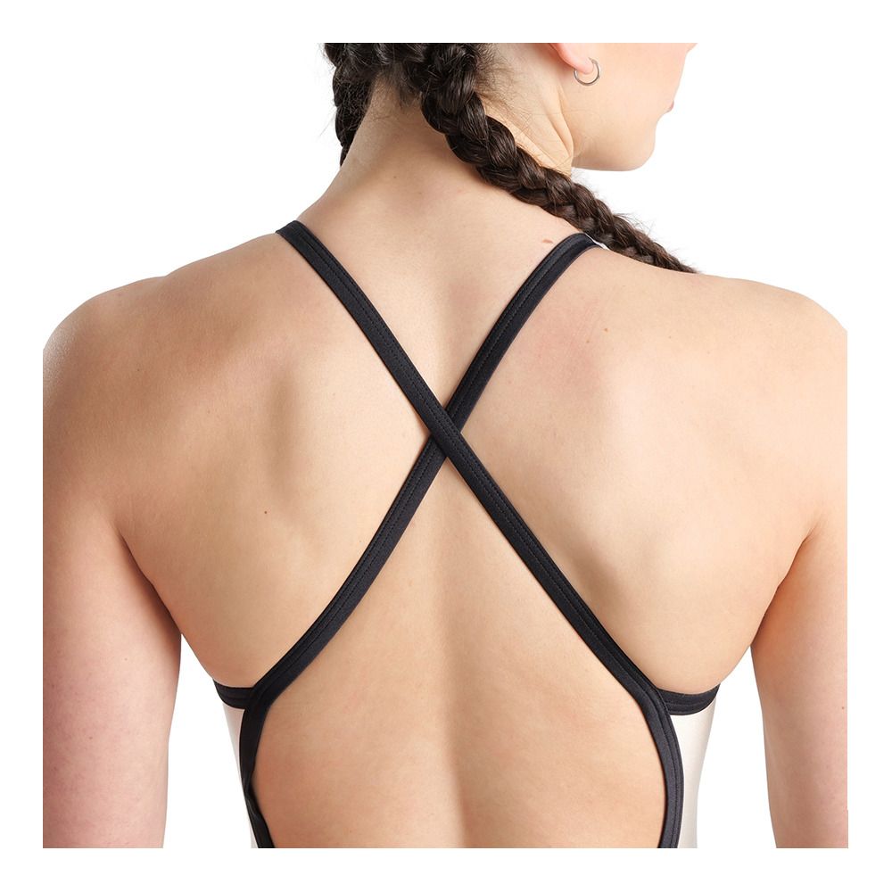 Arena ICONS - Maillot de bain 1 pièce Femme asphalt/black/white/black