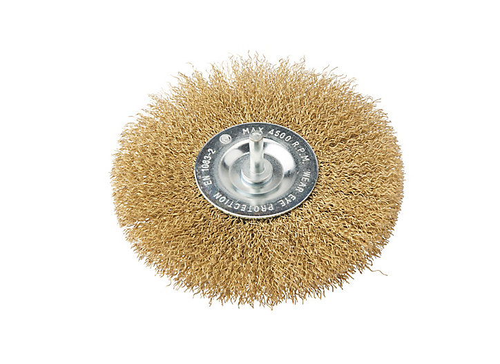 Brosse circulaire acier pour perceuse Universal 120 mm