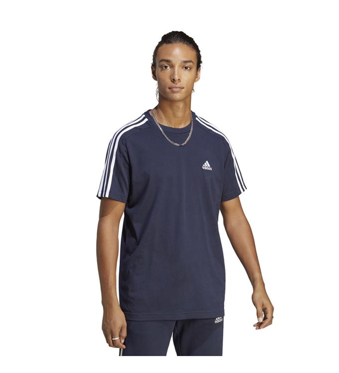 adidas Men Essentials Single Jersey 3-Stripes T-Shirt