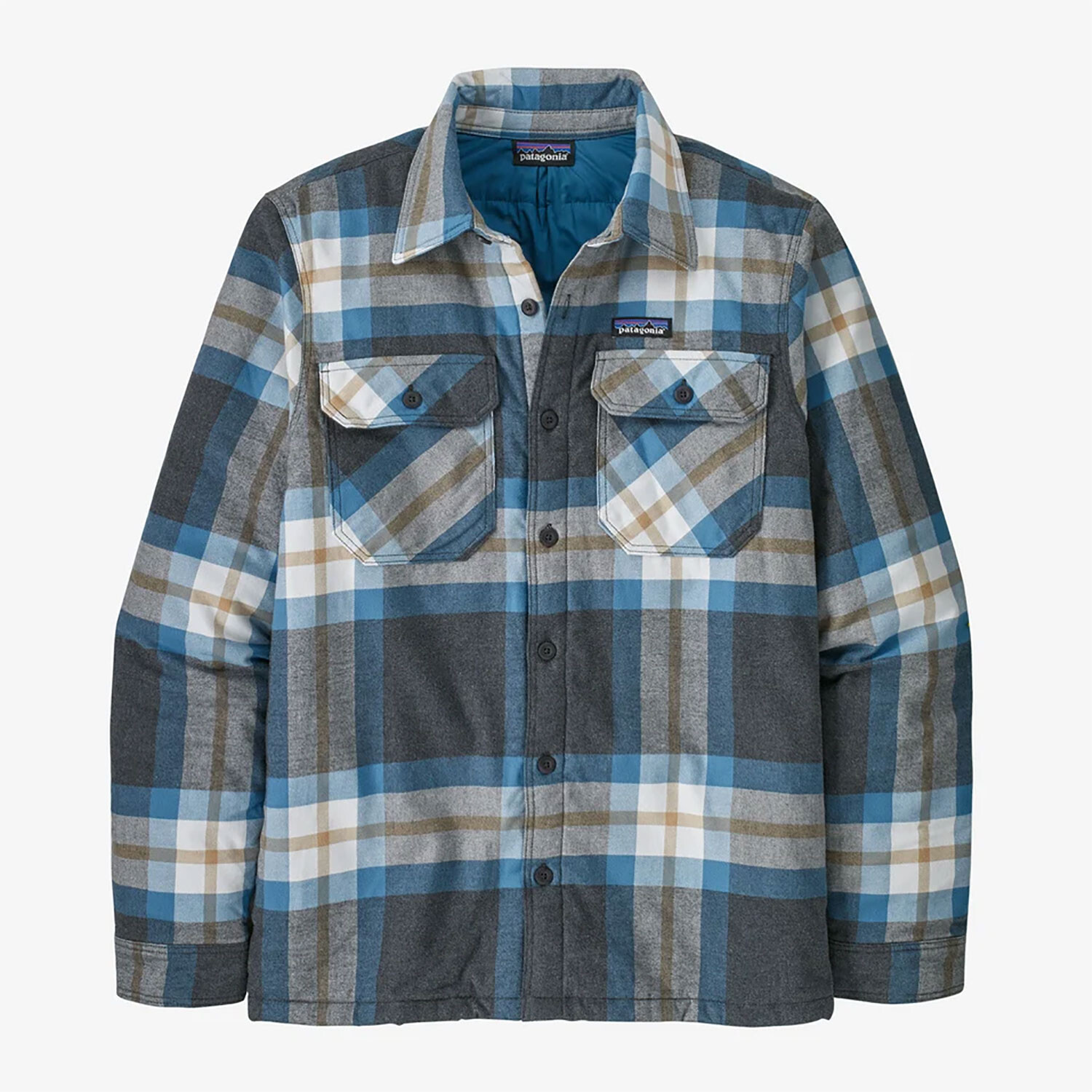 Patagonia Mens Ins Org Ct MW Fjord Flannel Shirt
