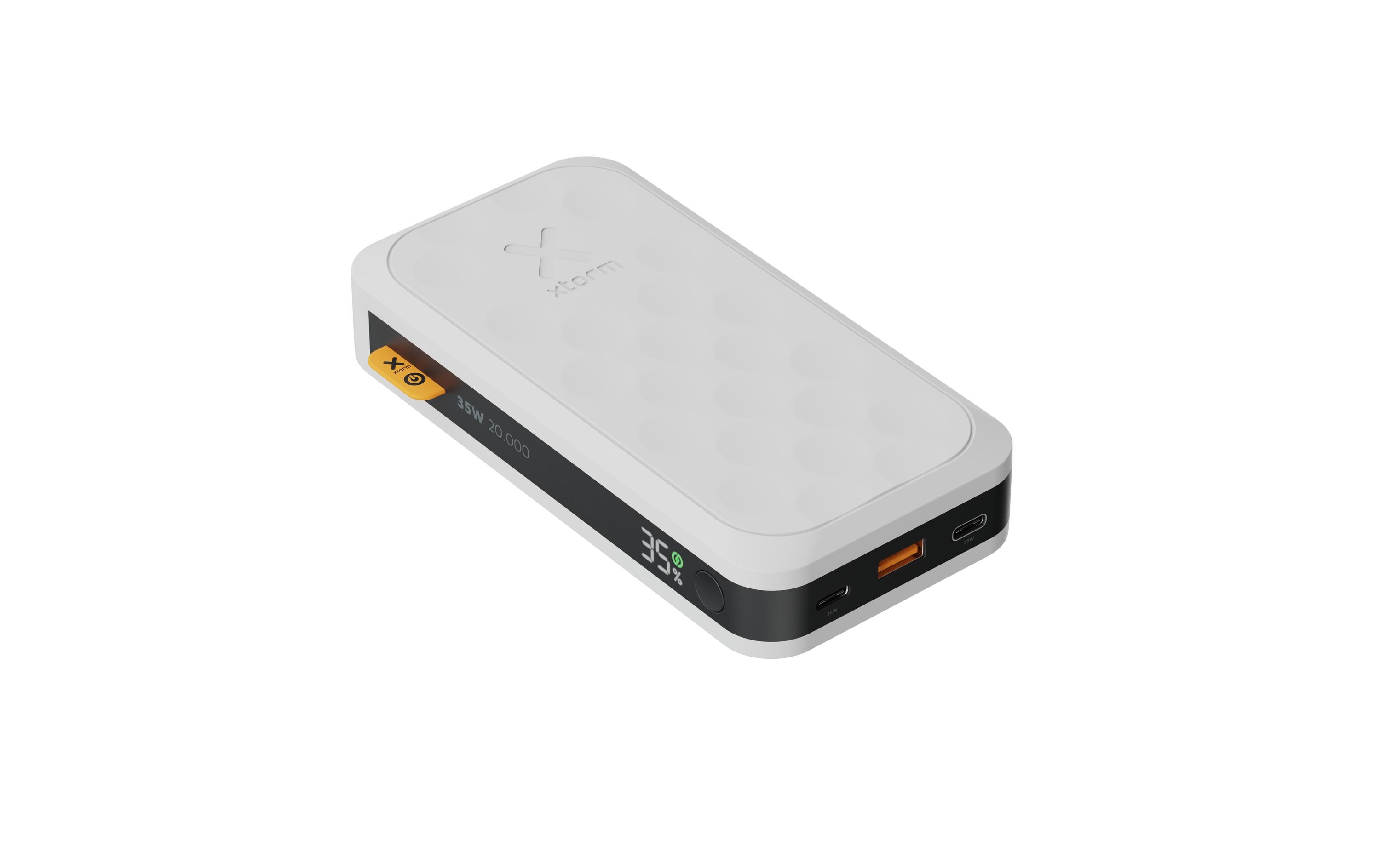 Powerbank Fuel Series 5 FS5200 20000 mAh, Weiss2x USB-C, 1x USB-A Fuel Series Dusk White