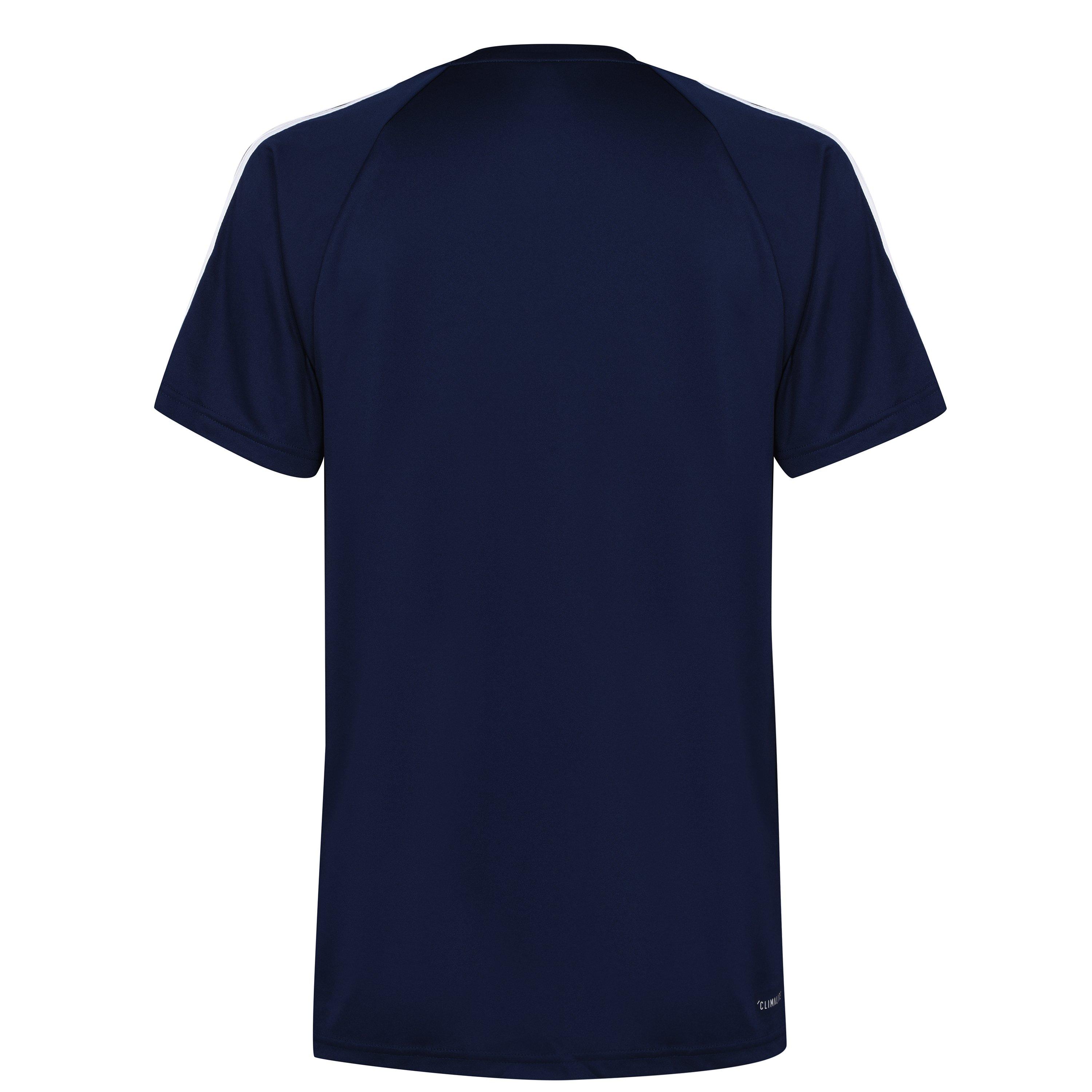 adidas Classic 3 Stripe Sereno T Shirt Mens
