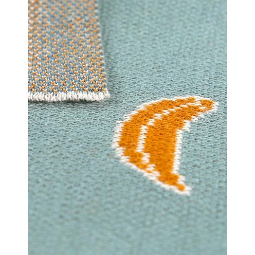 Couverture tricot 75x100 cm bio Tiga Stegi & Ops - NOUKIE 'S