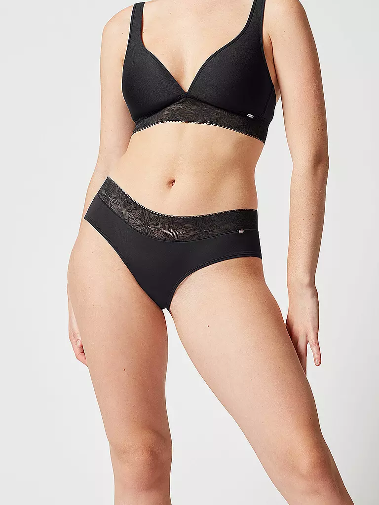 SKINY Panty MICRO LACE black schwarz