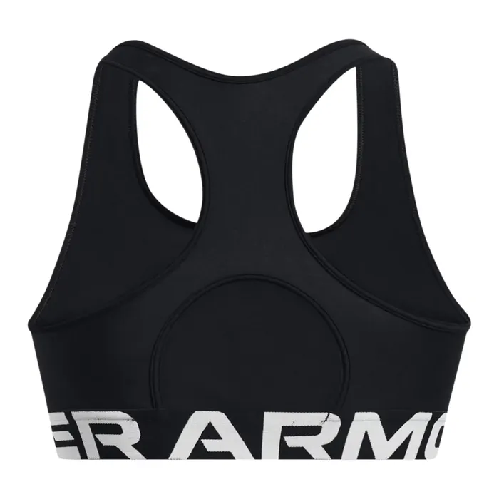 Under Armour HeatGear Mid Branded Sportbeha Dames
