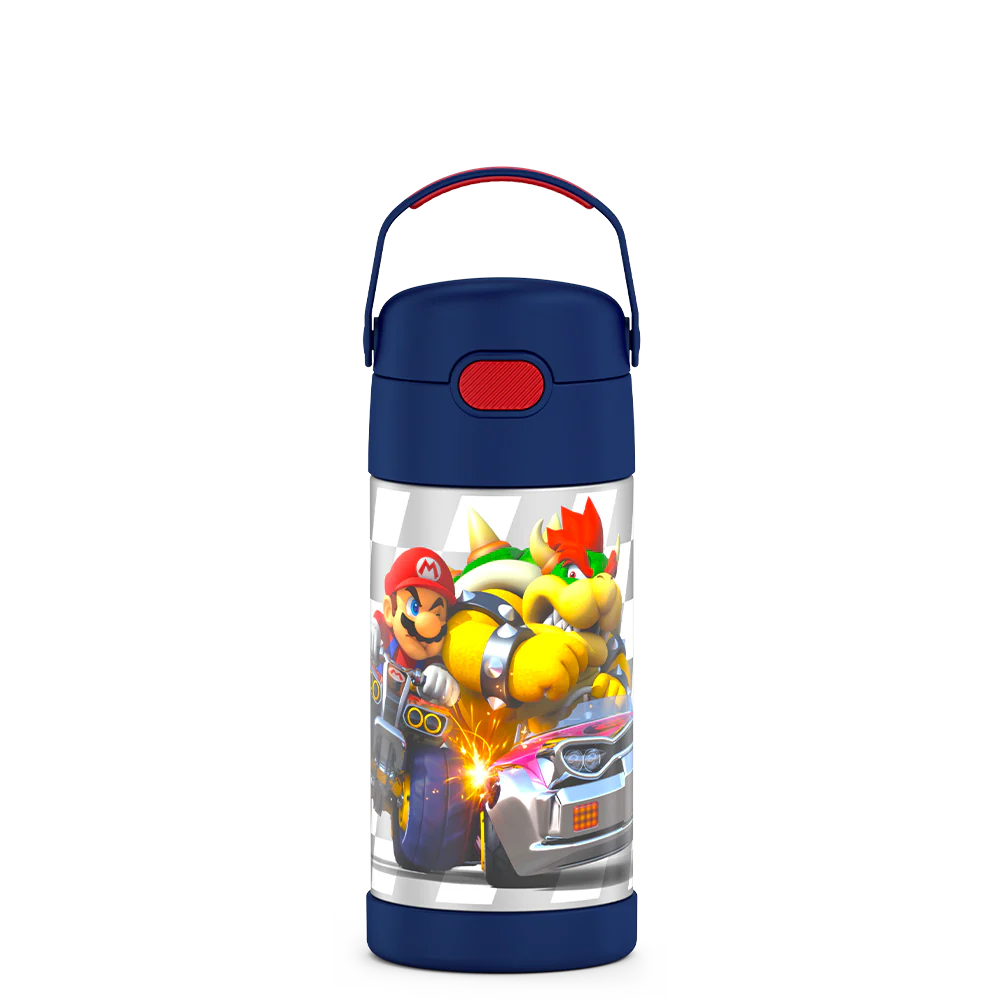 12oz FUNTAINER® WATER BOTTLE MARIO KART™