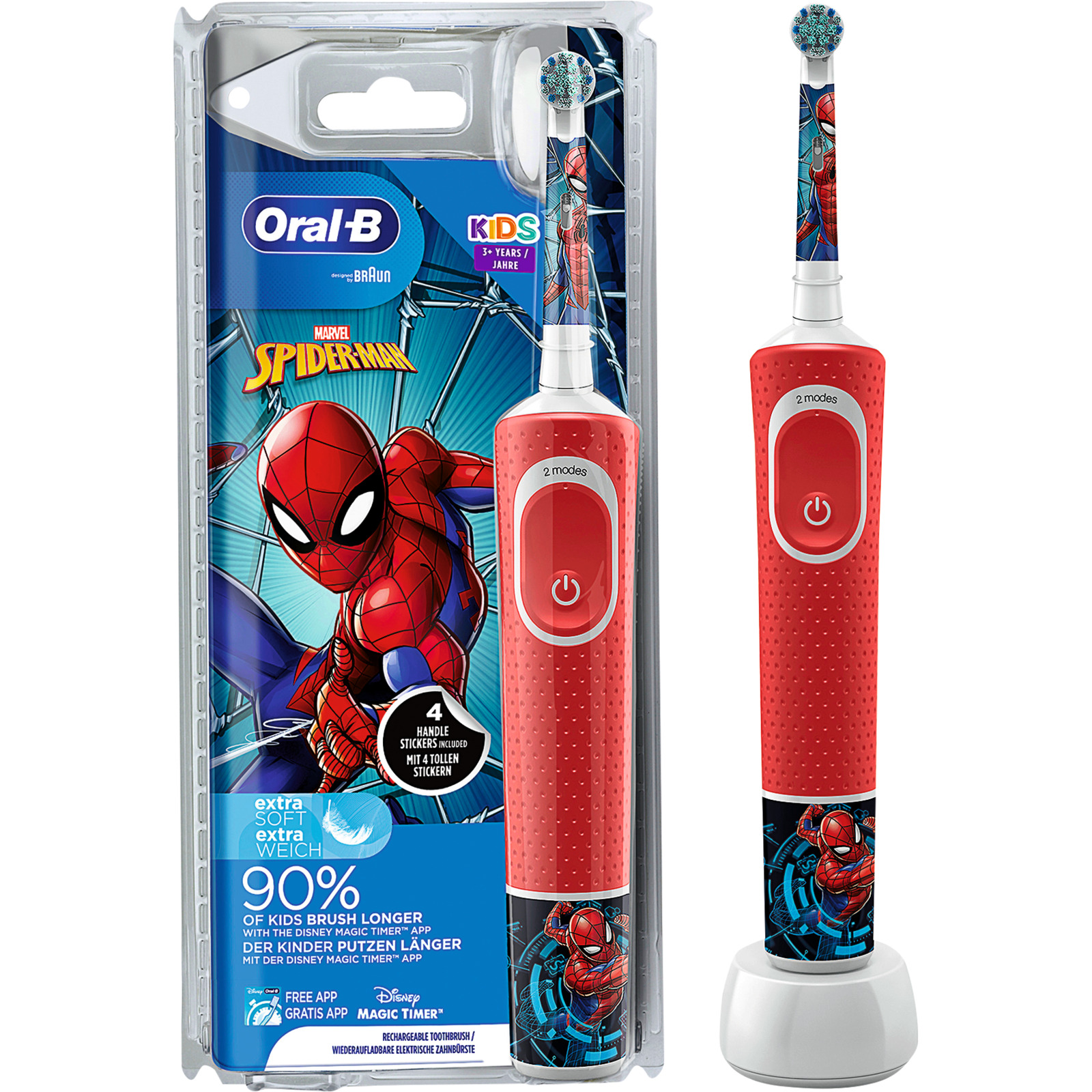Oral-B Elektrische Zahnbürste Vitality 100 Kids Spiderman