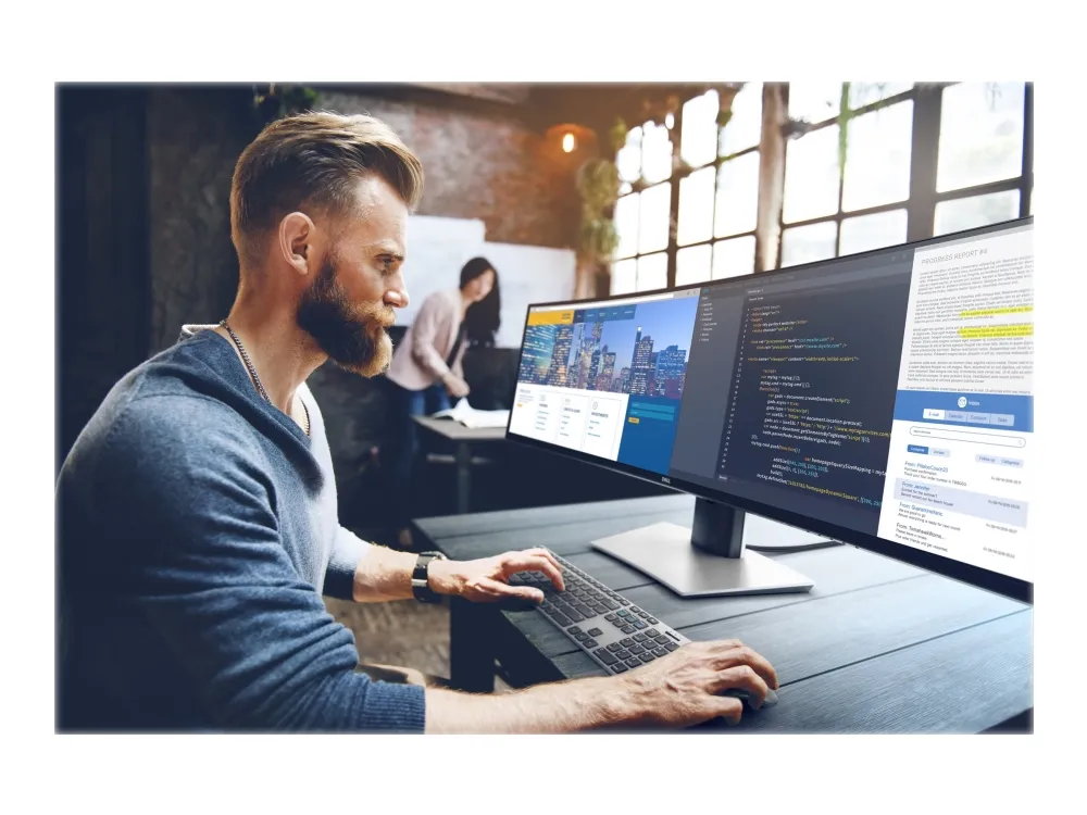 [OUTLET] - Dell UltraSharp U4919DW - LED-skærm - kurvet - 49