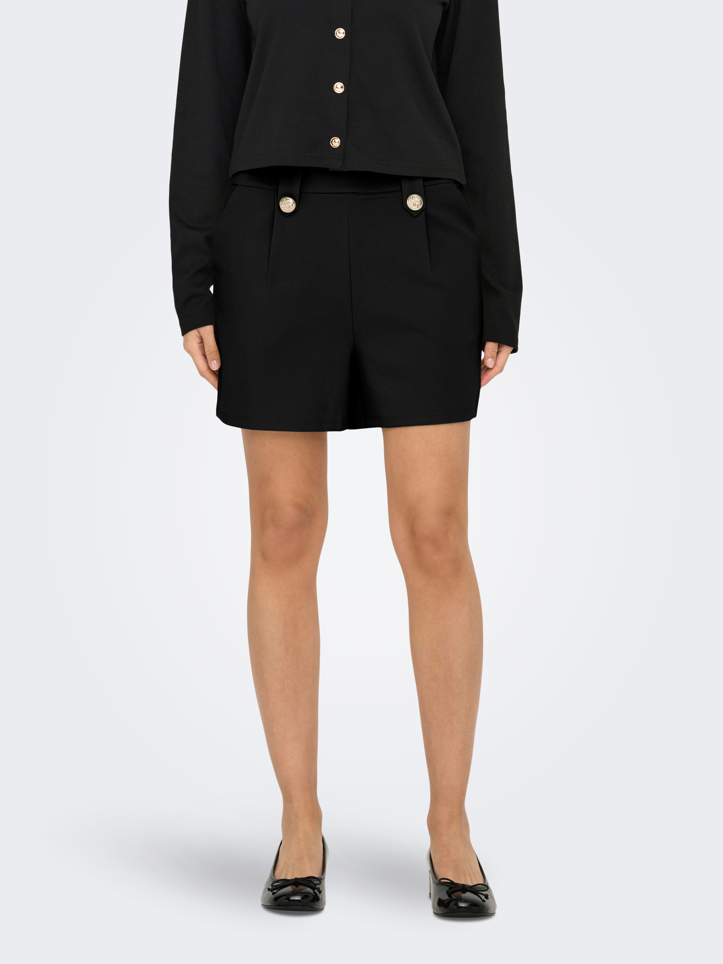 ONLY Shorts »ONLSANIA TIE BUTTON SHORTS CS JRS«