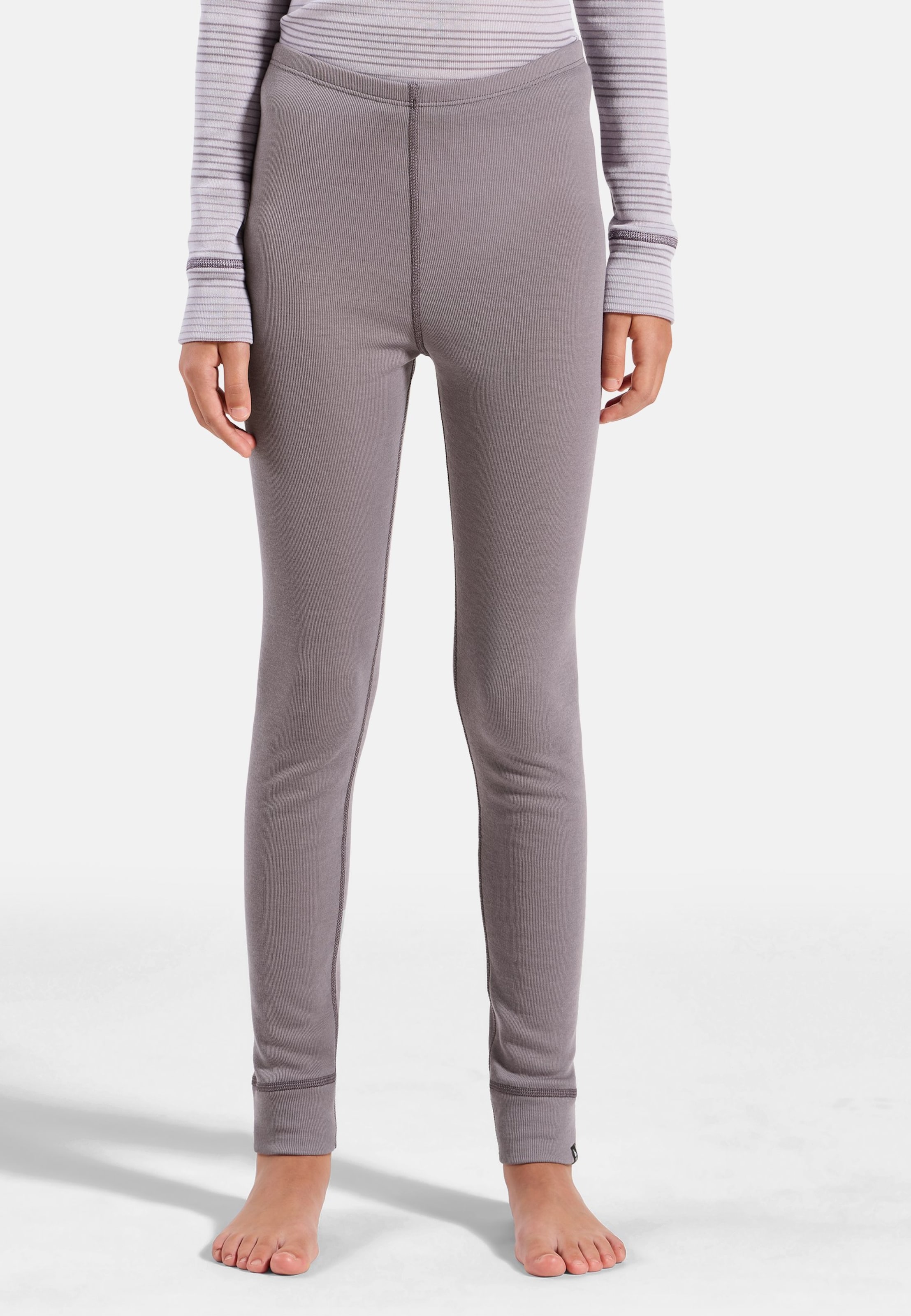 Active Warm Base layer Set in misty lilac - gray ridge