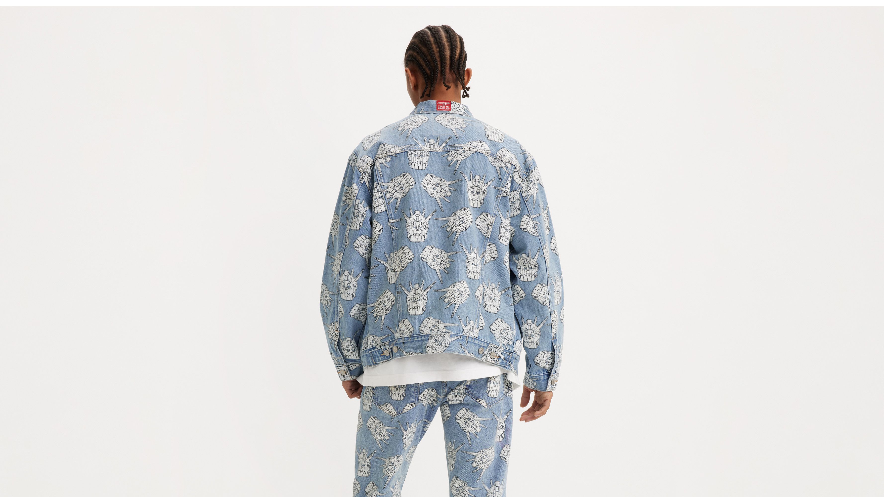 Veste Trucker Relaxed Levi's® x Gundam SEED - Starfighter Trucker - Bleu