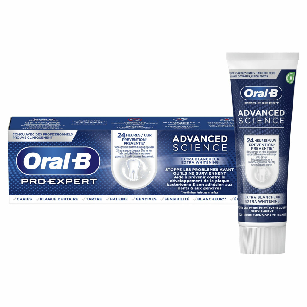 Oral B Tandpasta Pro-Expert Advanced Science Extra White (75 ml)