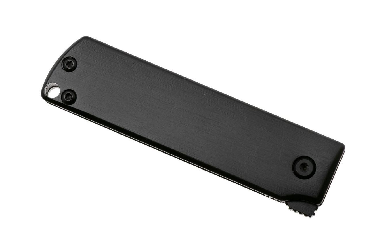 CRKT MinimalX 5915K, Black 12C27, Black Stainless Steel zakmes, Darriel Caston design