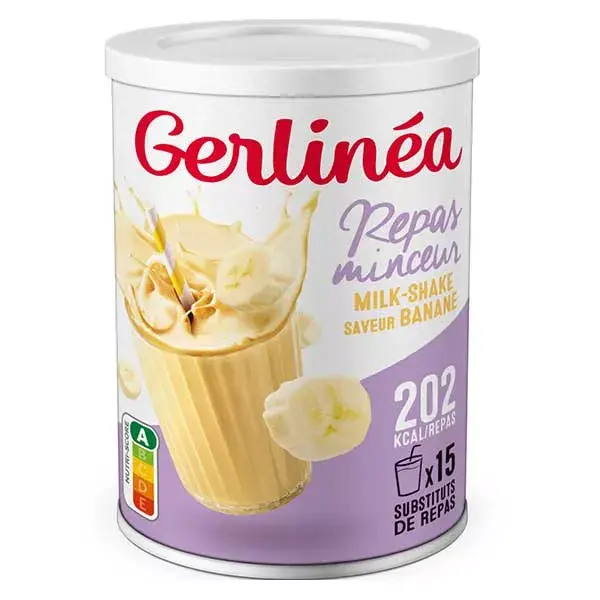 Gerlinéa Refeição Emagrecedora Milkshake de Banana 436g